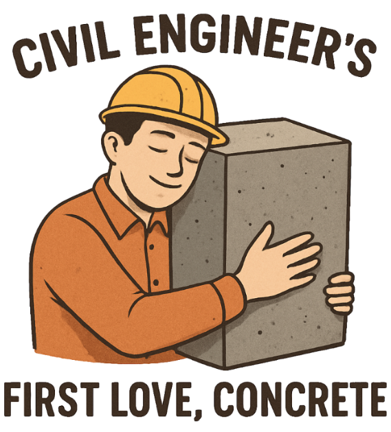 A Civil Engineer's First Love Shirt | Funny Engineering Shirt