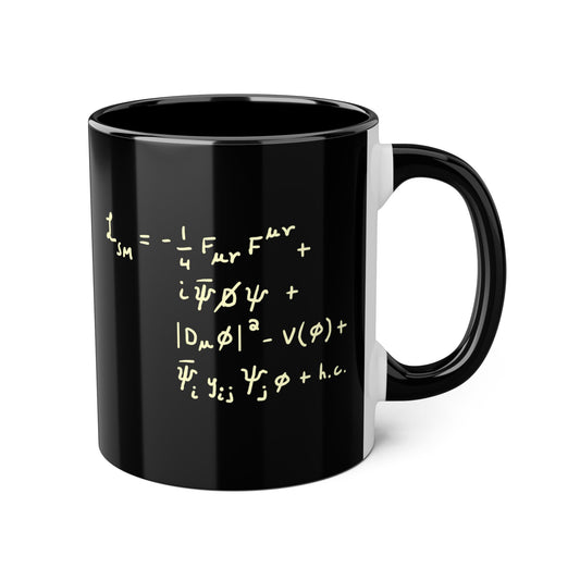 Standard Model Lagrangian Mug