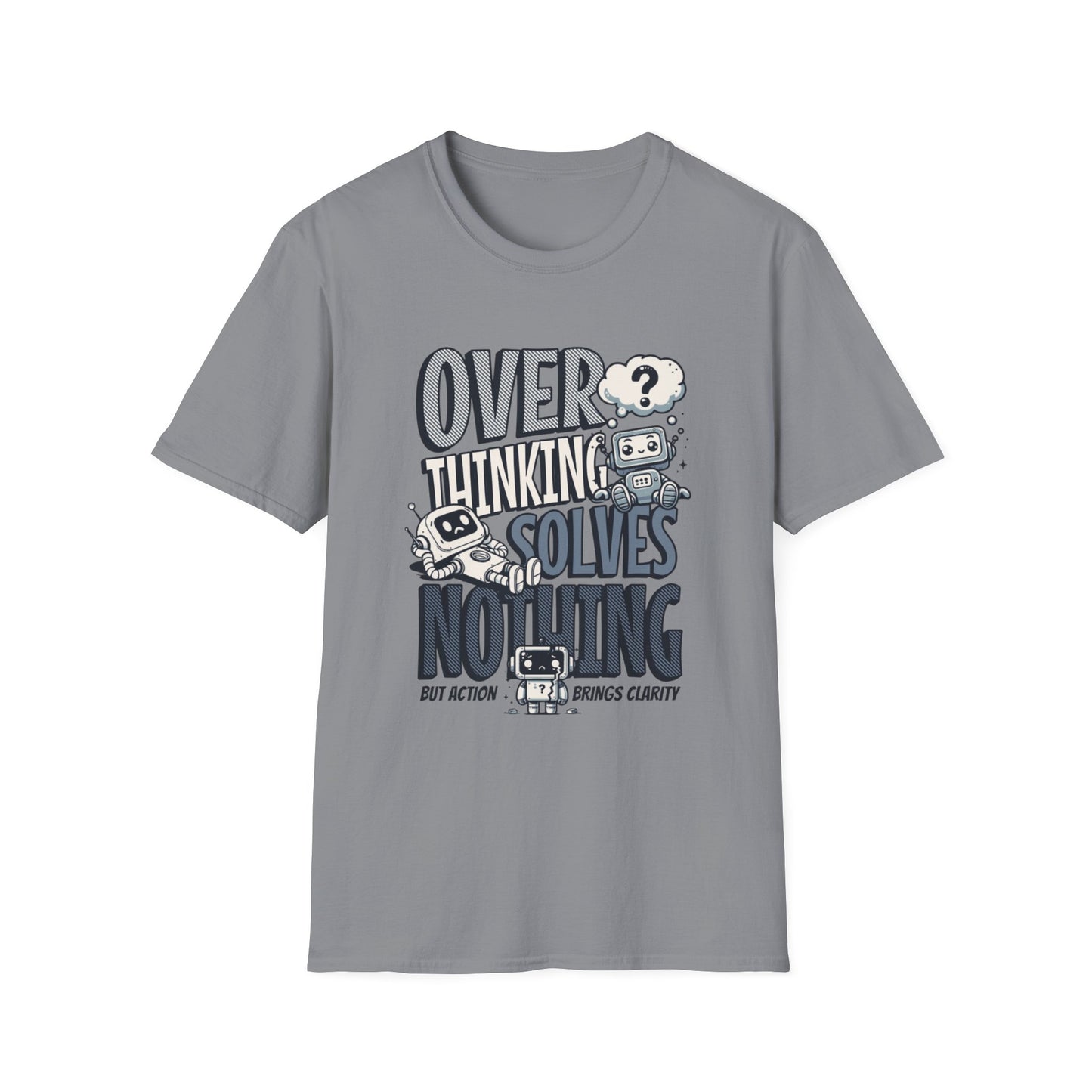 Overthinking Robots Science Shirt