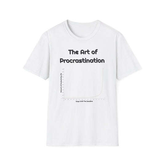 The Art of Procrastination Shirt | Funny Math Shirt