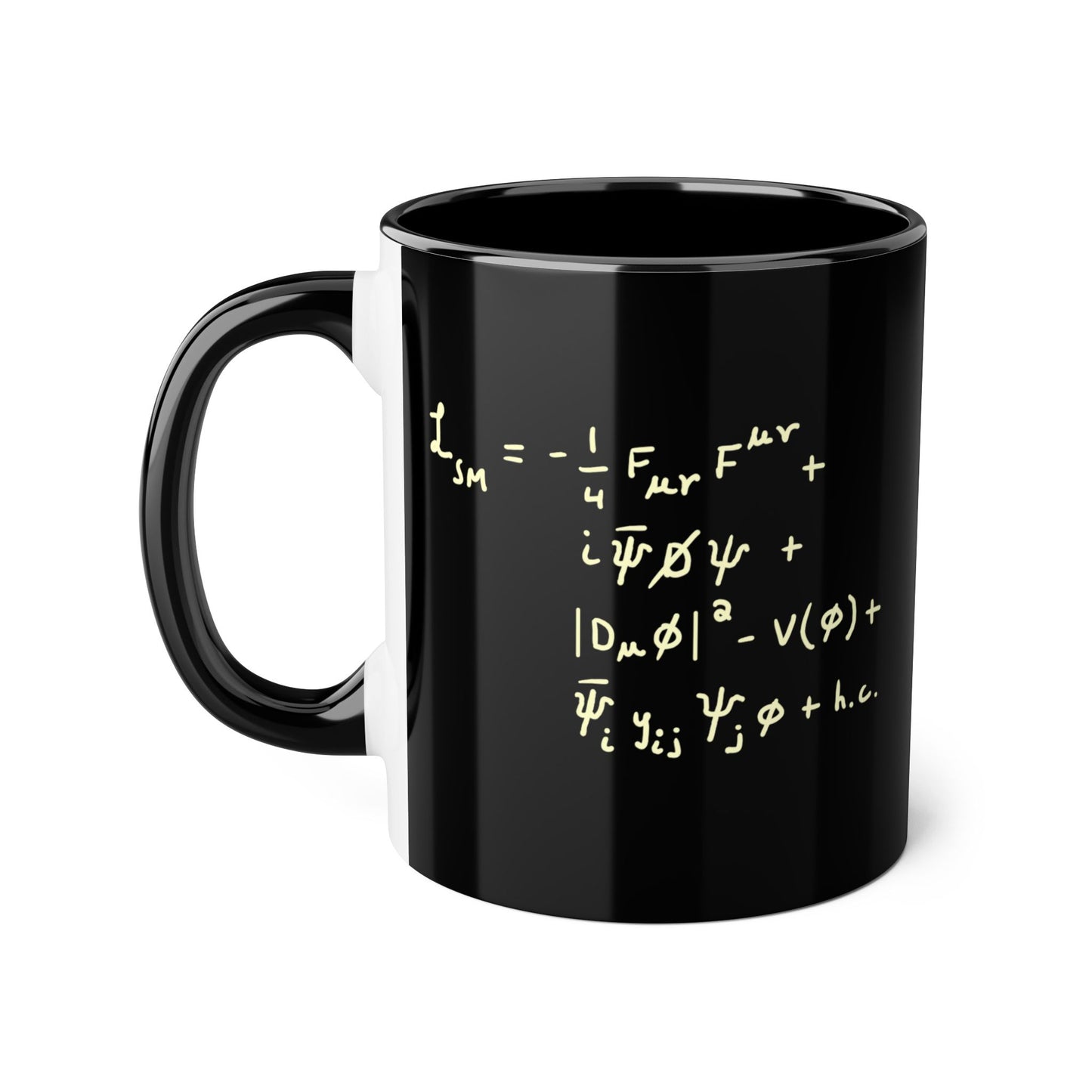 Standard Model Lagrangian Mug