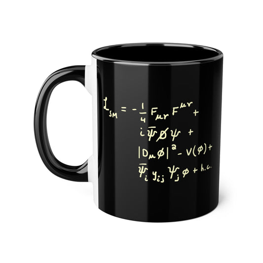 Standard Model Lagrangian Mug