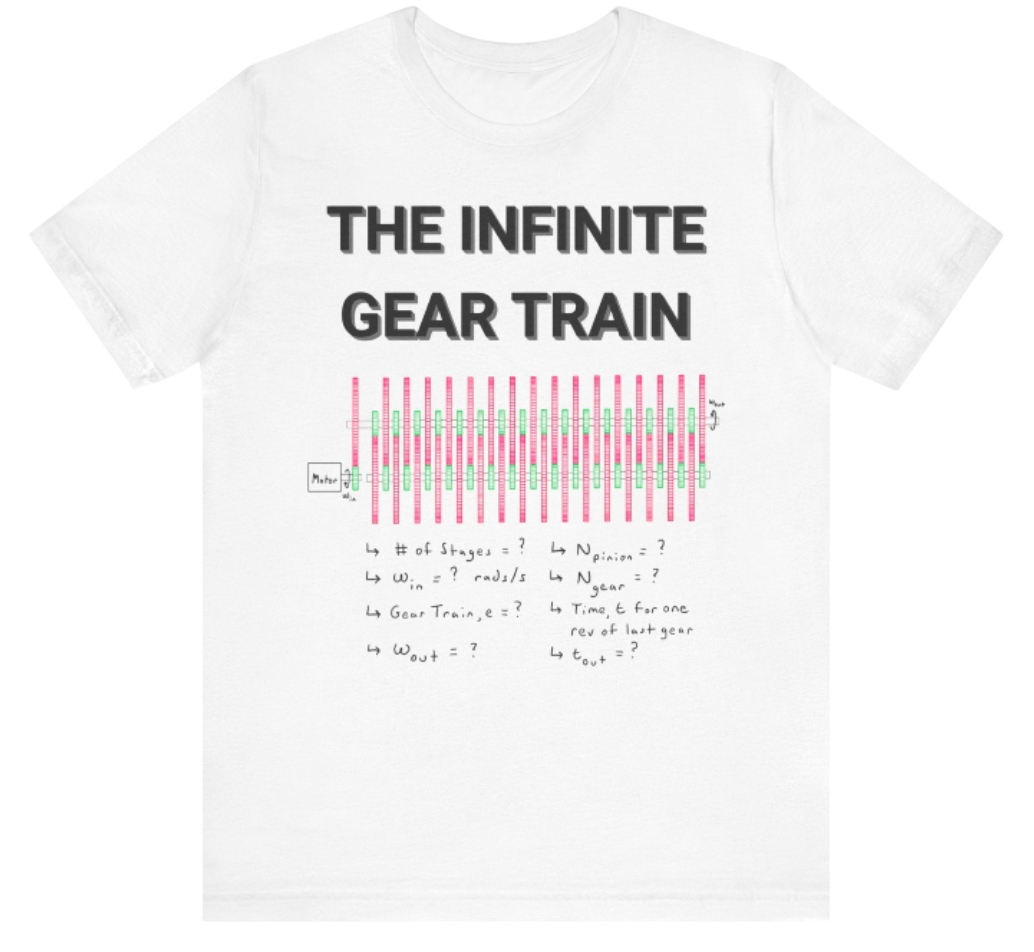 Engineering Shirt: Infinite Gearing 