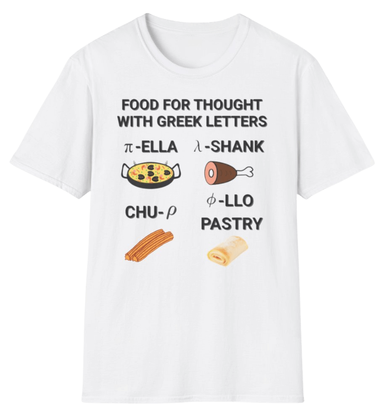 Funny Science Shirt: Food for Thought