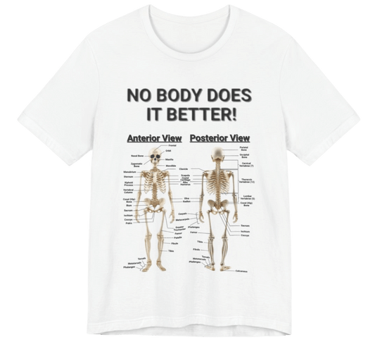 Biology T-Shirt Skeletal System: STEM Shirt