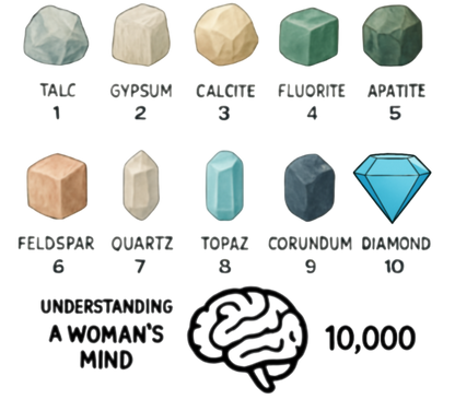 Mohs Hardness Scale Shirt | Funny Science Shirt