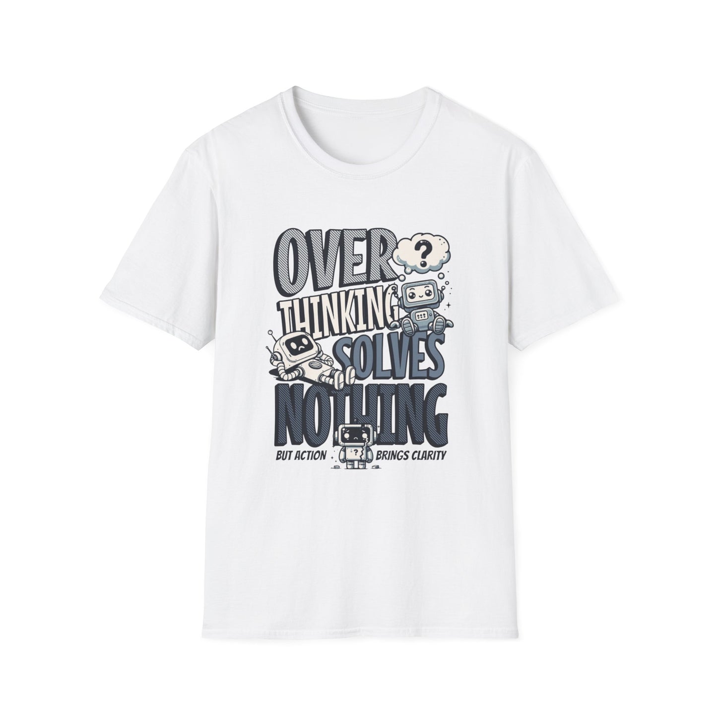 Overthinking Robots Science Shirt