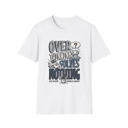 Overthinking Robots Science Shirt