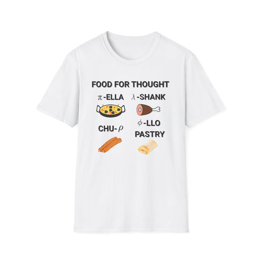 Funny Science Shirt: Food For Thought