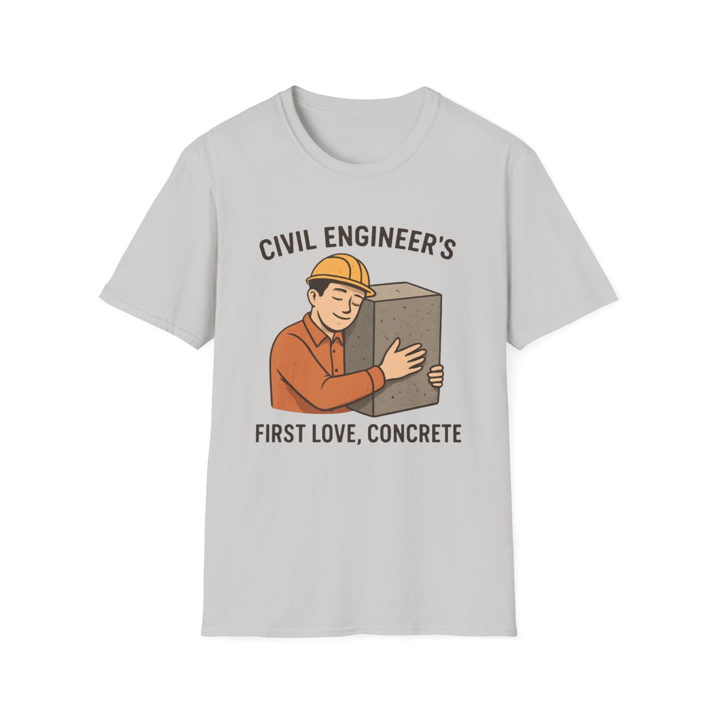 A Civil Engineer's First Love Shirt | Funny Engineering Shirt