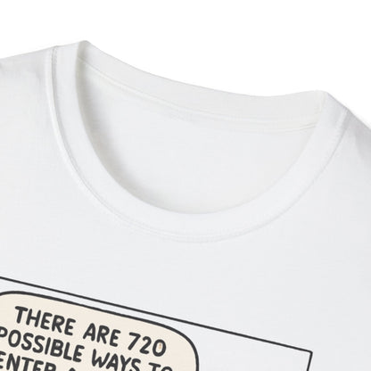 Passcode Permutations - Fun With Factorials Shirt | Funny Math Shirt