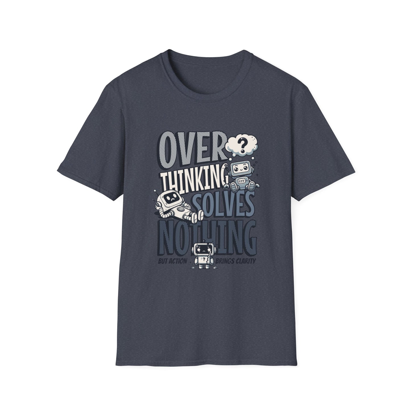 Overthinking Robots Science Shirt