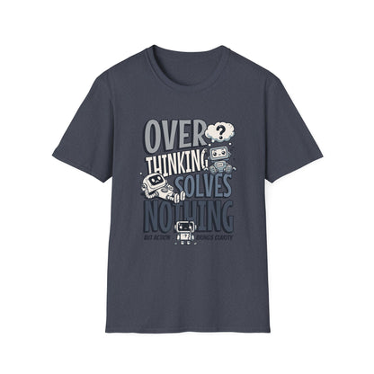 Overthinking Robots Science Shirt