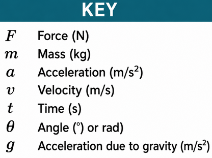 Classical Physics Part 2: Dynamics Formula Sheet