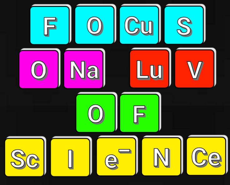 Focus on Science Graphic Dark