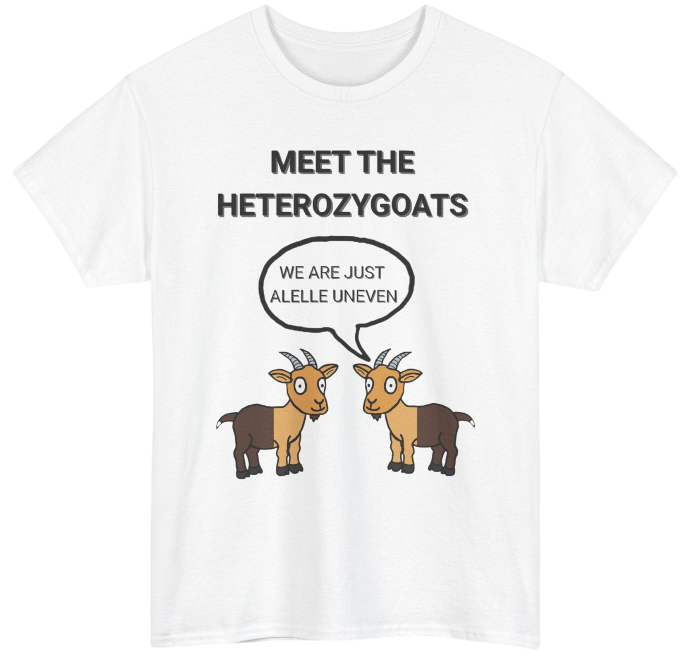 Funny Science Shirt: The Heterozygoats
